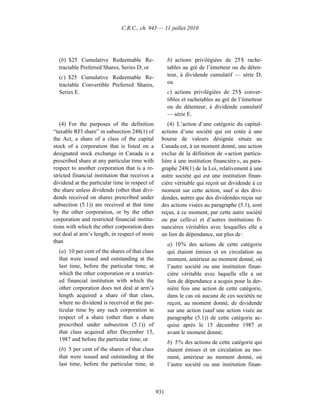 Income tax regulation