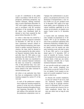 Income tax regulation