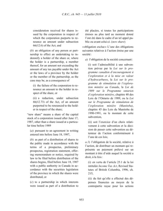 Income tax regulation