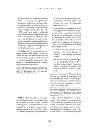 Income tax regulation