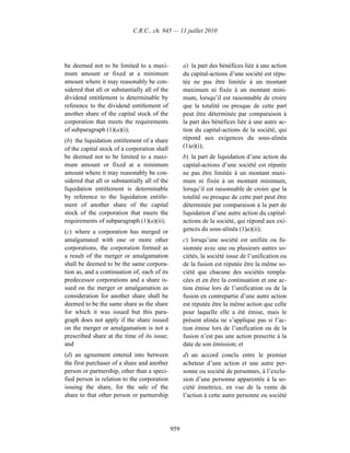 Income tax regulation