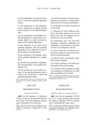 Income tax regulation