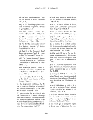 Income tax regulation