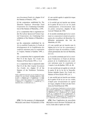 Income tax regulation