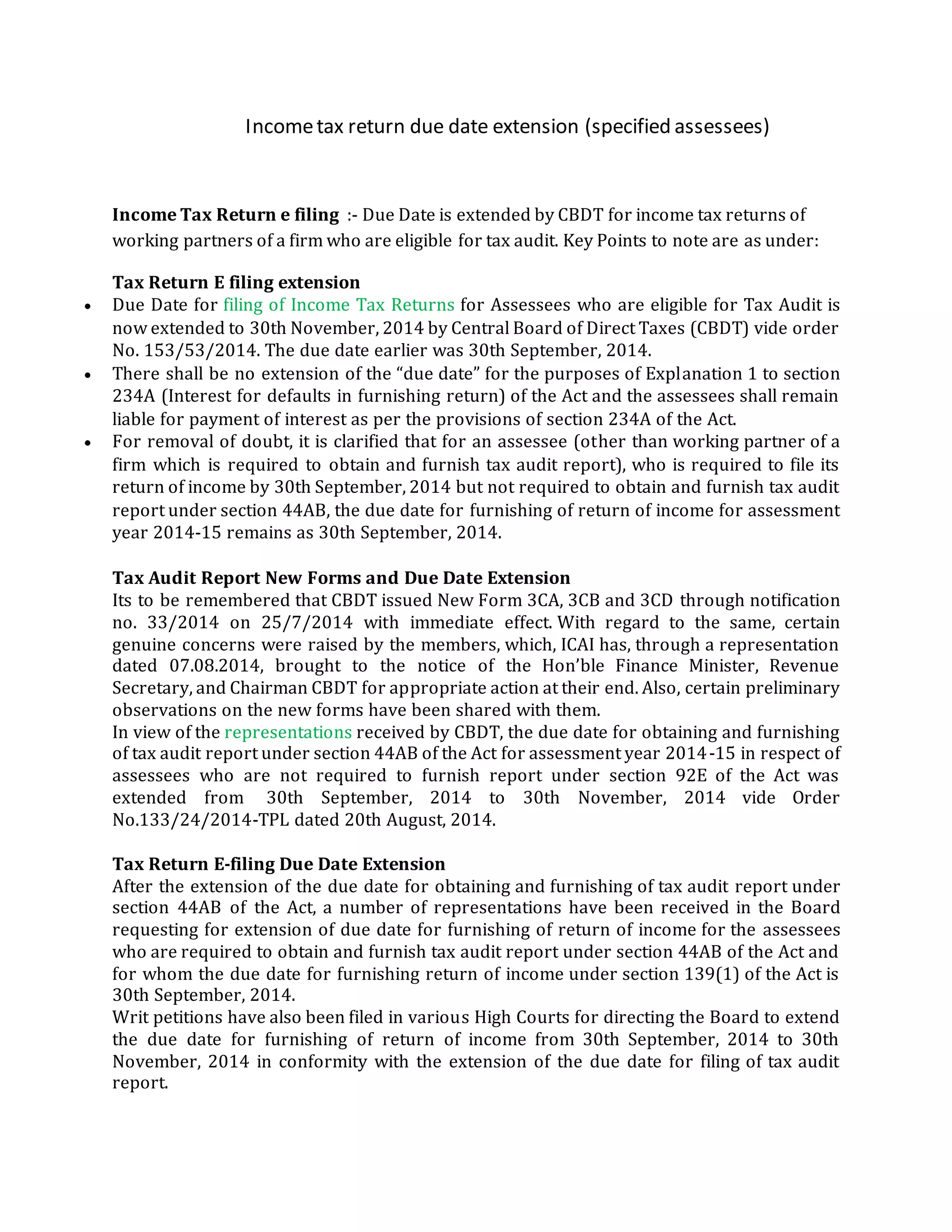tax return due date extension PDF