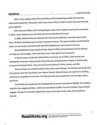 Incoming 4th grade students