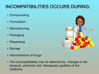 Avoid Incompatibilities Problems Pharmaceutical Incompatibilities | PDF