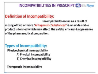 Incompatibilities.ppt