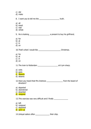 Incomplete Sentences | DOC