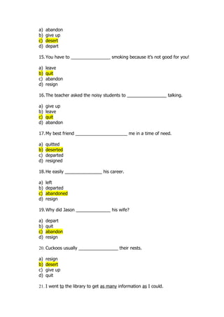 Incomplete Sentences | DOC