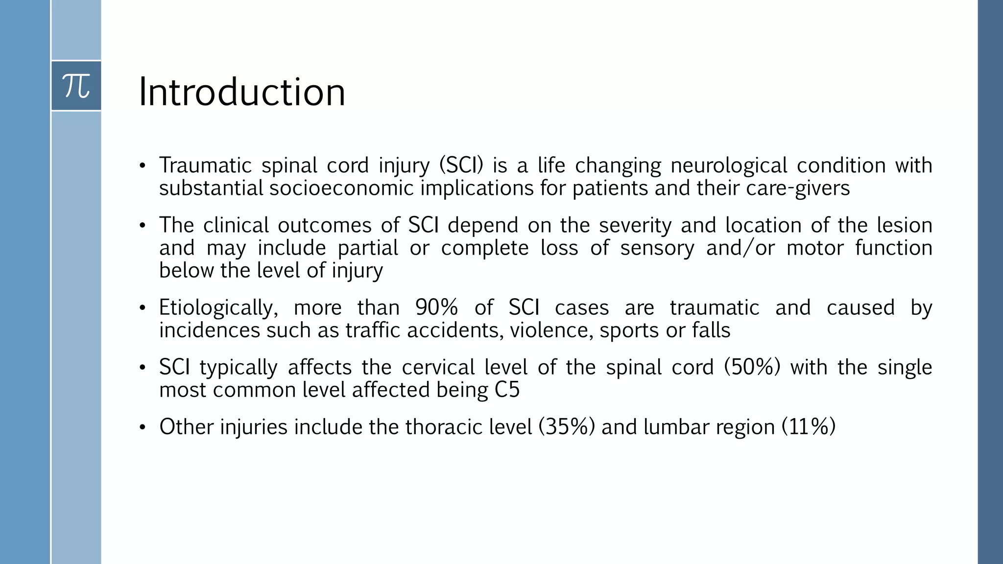 Incomplete spinal cord injury | PPT