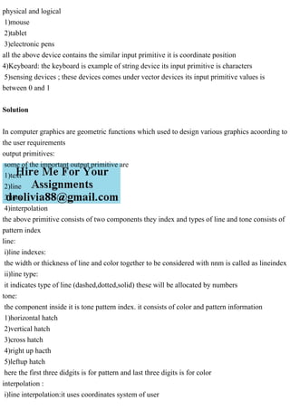 In computer graphics are geometric functions which used to design va.pdf