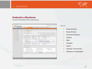 INTERNETPSTNMNOPSTNPSTNSITIO 1SITIO 2inConcert IP PBXinConcert IP PBXTeléfono ExternoTeléfono ExternoinConcert IP PBX Base CelularExtensiones IPTeléfono ExternoInalámbricoSITIO 0TECNOLOGÍAEscenario Multisitio