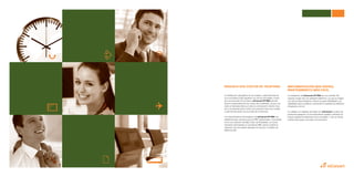 REDUZCA SUS COSTOS DE TELEFONÍA

IMPLEMENTACIÓN MÁS RÁPIDA,
MANTENIMIENTO MÁS FÁCIL

La distribución geográfica de sucursales y dependencias de
una compañía puede significar uno de los principales costos
de comunicación de la misma. inConcert IP PBX permite
reducir sustancialmente los costos de la telefonía, ya que convierte en llamada interna a toda la comunicación dentro de la
red y en llamada local a toda comunicación hacia una ciudad
o país donde exista una sucursal de la empresa.

La instalación de inConcert IP PBX es muy sencilla. No
requiere ningún tipo de cableado telefónico, ya que se integra
a la red de datos existente, ofrece una gran flexibilidad y escalabilidad para modificar o aumentar la cantidad de teléfonos
integrados a la red

Los requerimientos tecnológicos de inConcert IP PBX son
definitivamente menores que los PBX tradicionales. Concebida
como una solución de Bajo Costo de Propiedad, su funcionamiento está basado en servidores IBM, siendo posible la
utilización de una amplia variedad de marcas y modelos de
teléfonos SIP.

La calidad y el respaldo brindado por inConcert a todos sus
productos aseguran un funcionamiento estable y eficiente en
toda la plataforma telefónica de la compañía. Y eso es fundamental para lograr una mejor comunicación.

 