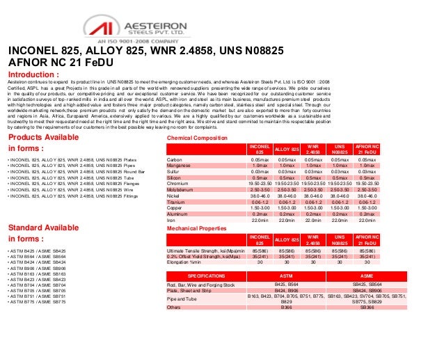 INCONEL-825-material-INCONEL-825-pipe-INCONEL-825-tube-Chemical-Compo…