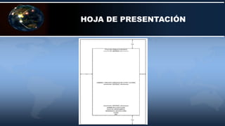 HOJA DE PRESENTACIÓN
 