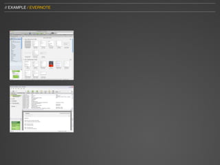 // EXAMPLE / EVERNOTE
 