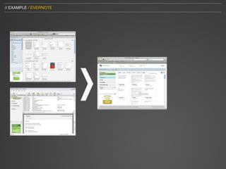// EXAMPLE / EVERNOTE
 