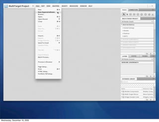 EXPERIENCES THAT SCALE ACROSS DEVICES


      TITLE TEXT




Wednesday, December 16, 2009
 