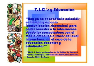 IncorporacióN De Tics