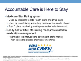 What Is Star Rite In Medication Incorporating emerging technologies with independent pharmacy care | PPTX
