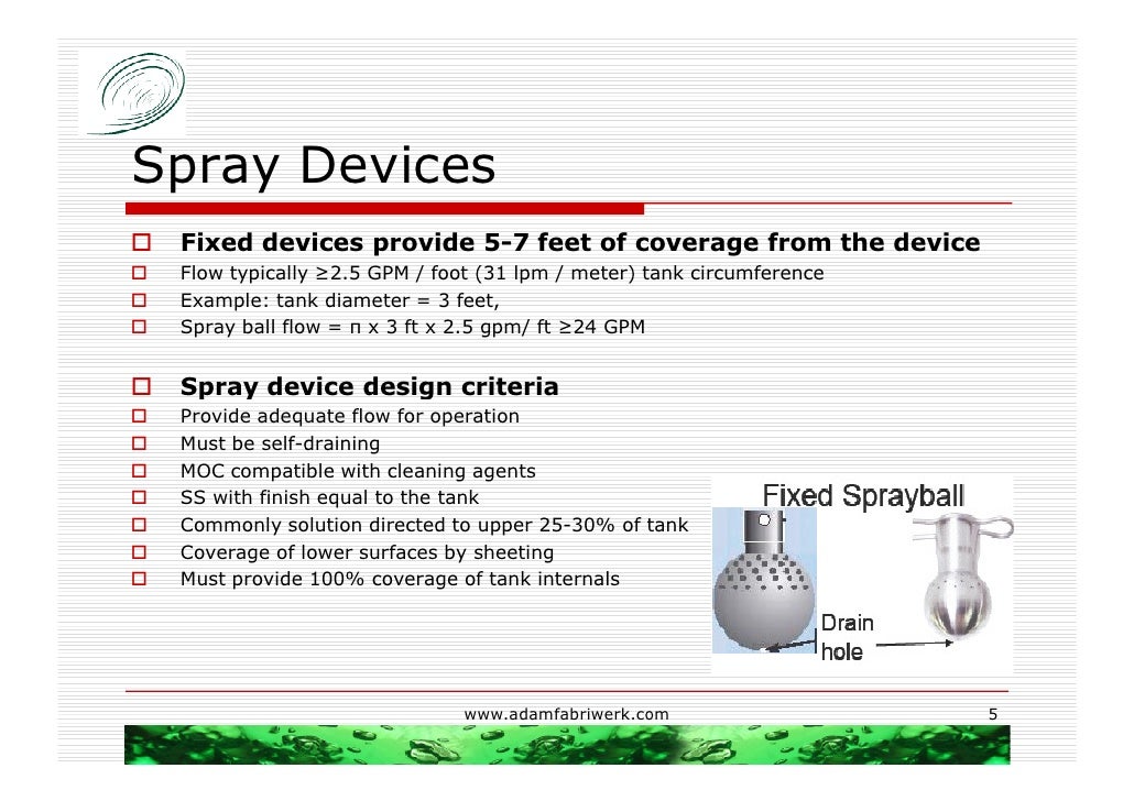 Incorporating The ASME BPE Guidelines For CIP For Biopharma Equipmen…