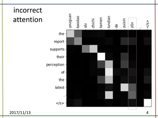 incorrect
attention
2017/11/13 4
 
