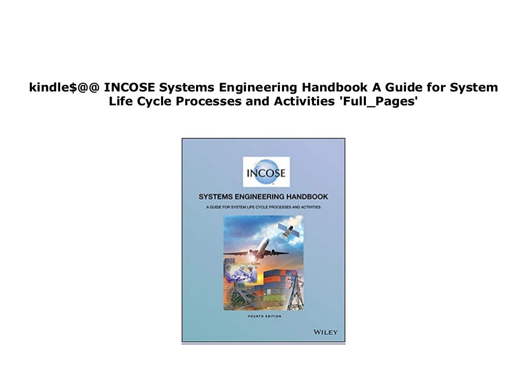 epub library INCOSE Systems Engineering Handbook A Guide for System Life Cycle Processes and