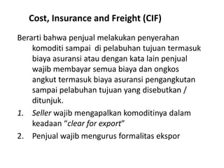 Incoterms | PPTX