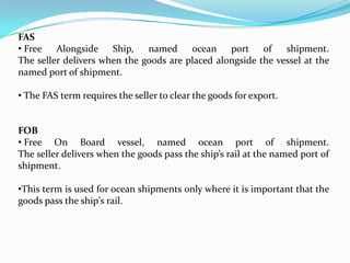 INCOTERMS | PPT