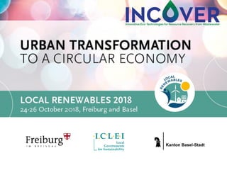 14:30 – 16:00
Breakout Sessions Round 2
B2 The wastewater utility of the future. A key
player of the circular city?
#Local...