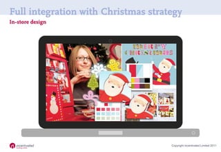 Full integration with Christmas strategy
In-store design




                                     Copyright Incentivated L...