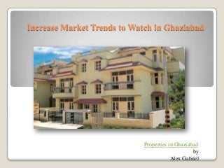 Increase Market Trends to Watch in Ghaziabad
Properties in Ghaziabad
by
Alex Gabriel
 