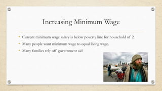 Increase of minimum wage | PPTX