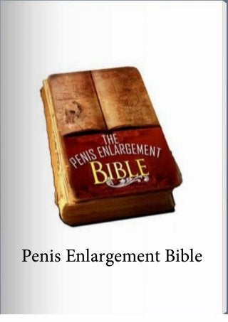 Penis Enlargement Bible
 