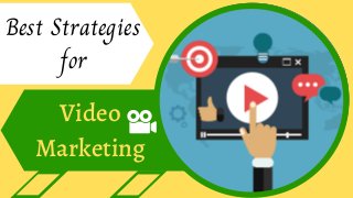 Best Strategies
for
Video
Marketing
 