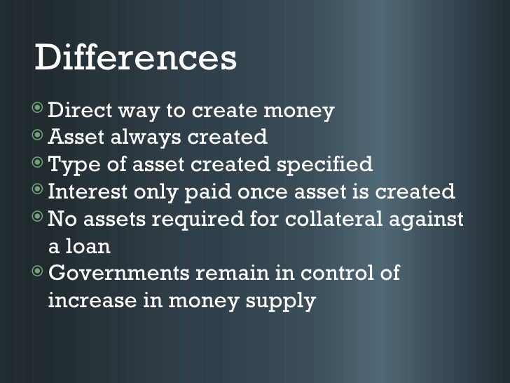 Increasing The Money Supply