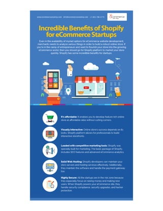 Incredible benefits of shopify for e commerce startups
