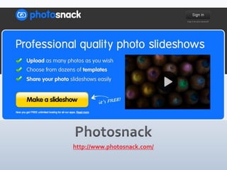 Web-based. Free. Simple.