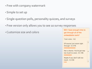  Collaborate with othersMany Eyeshttp://www-958.ibm.com/software/data/cognos/manyeyes/