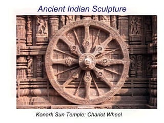 Ancient Indian Sculpture
Konark Sun Temple: Chariot Wheel
 