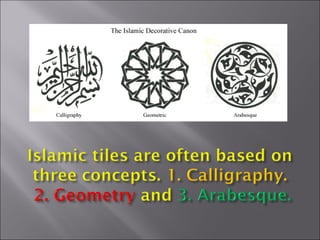 Math Muslim Geometry Incredible islamic art (geometry and mathematics) | PPT