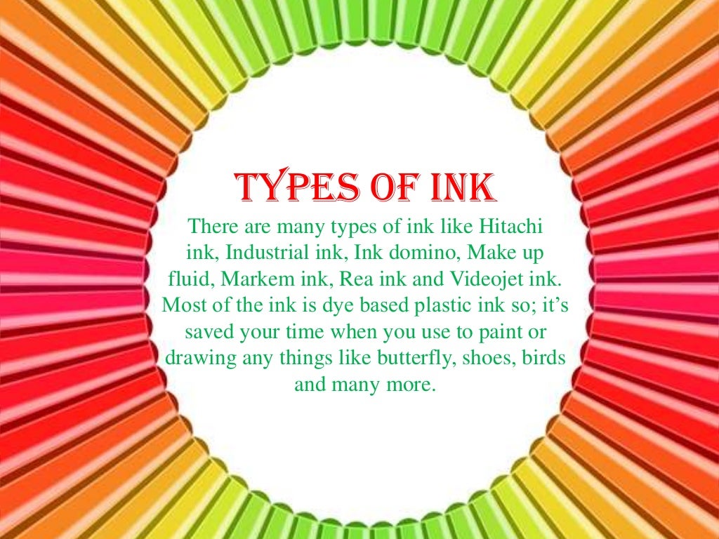 Incredible pictures using different types of ink