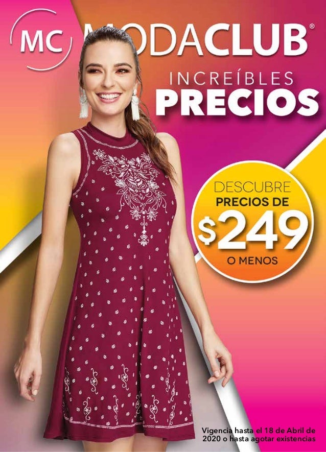 Catalogo Moda Club ofertas Abril 2020