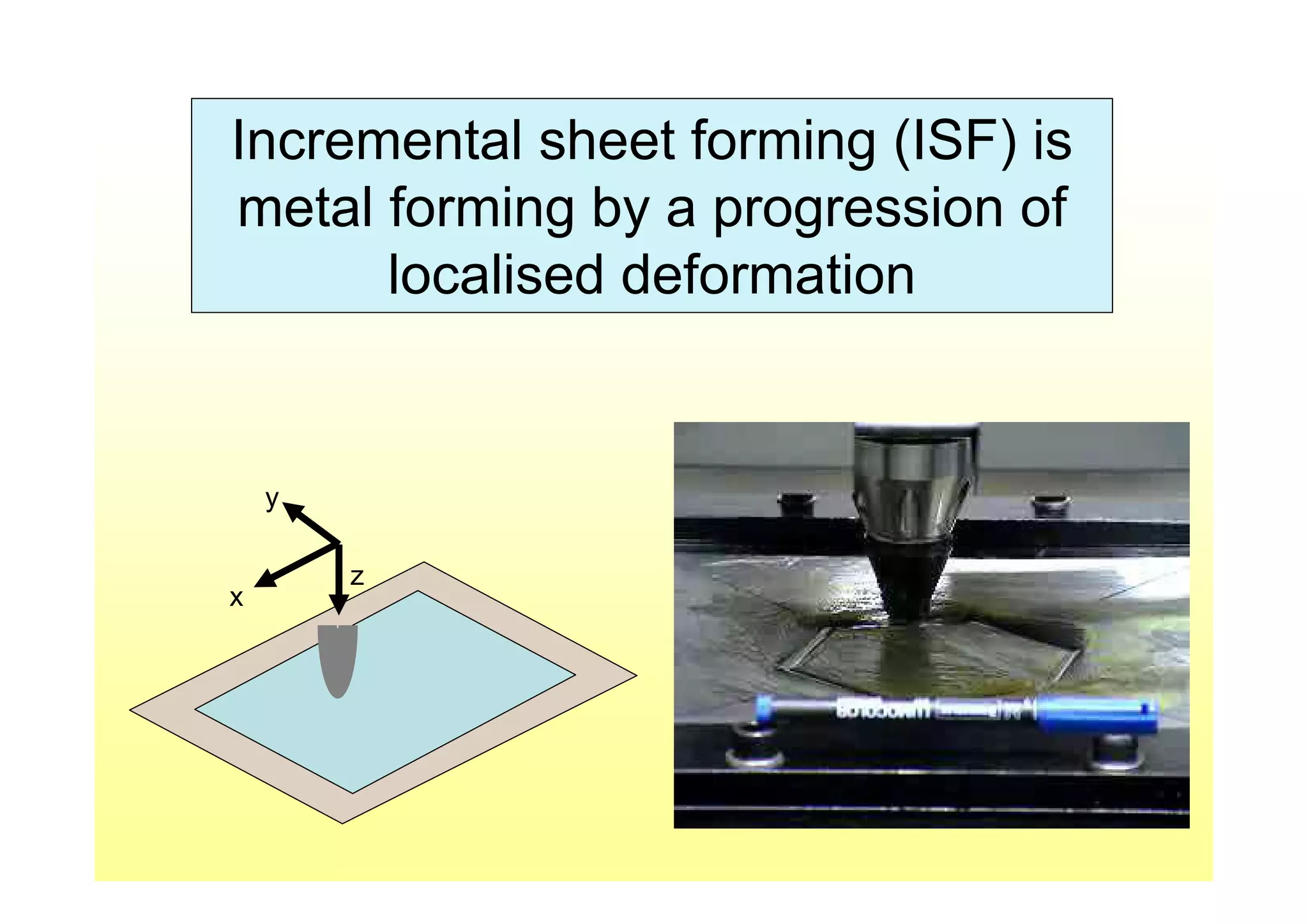Incremental sheet forming | PPT