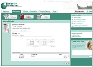 29 © 2008 Sage
Área Contable Fiscal
SPA Extranet
 