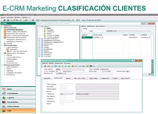 81 © 2008 Sage
E-CRM Marketing CLASIFICACIÓN CLIENTES
 