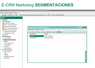 82 © 2008 Sage
E-CRM Marketing SEGMENTACIONES
 