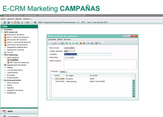 83 © 2008 Sage
E-CRM Marketing CAMPAÑAS
 