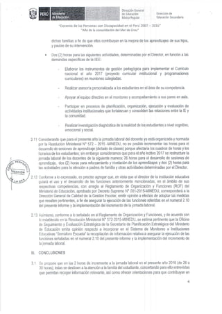 Incremento a 30 horas